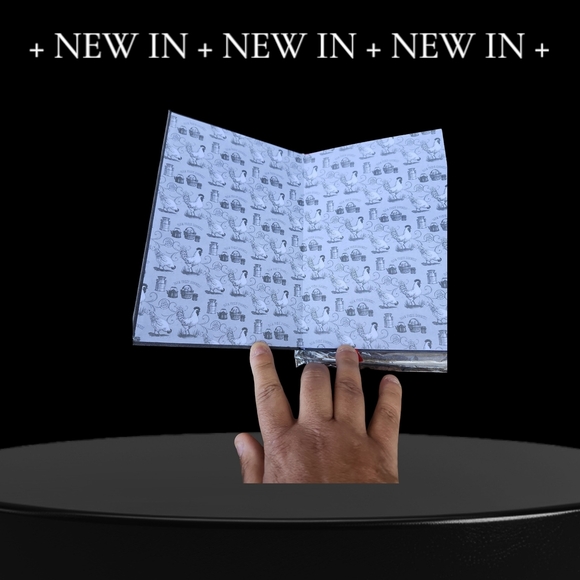 NWT Farmhouse Chic Gray and Gold Journal - Picture 2 of 3